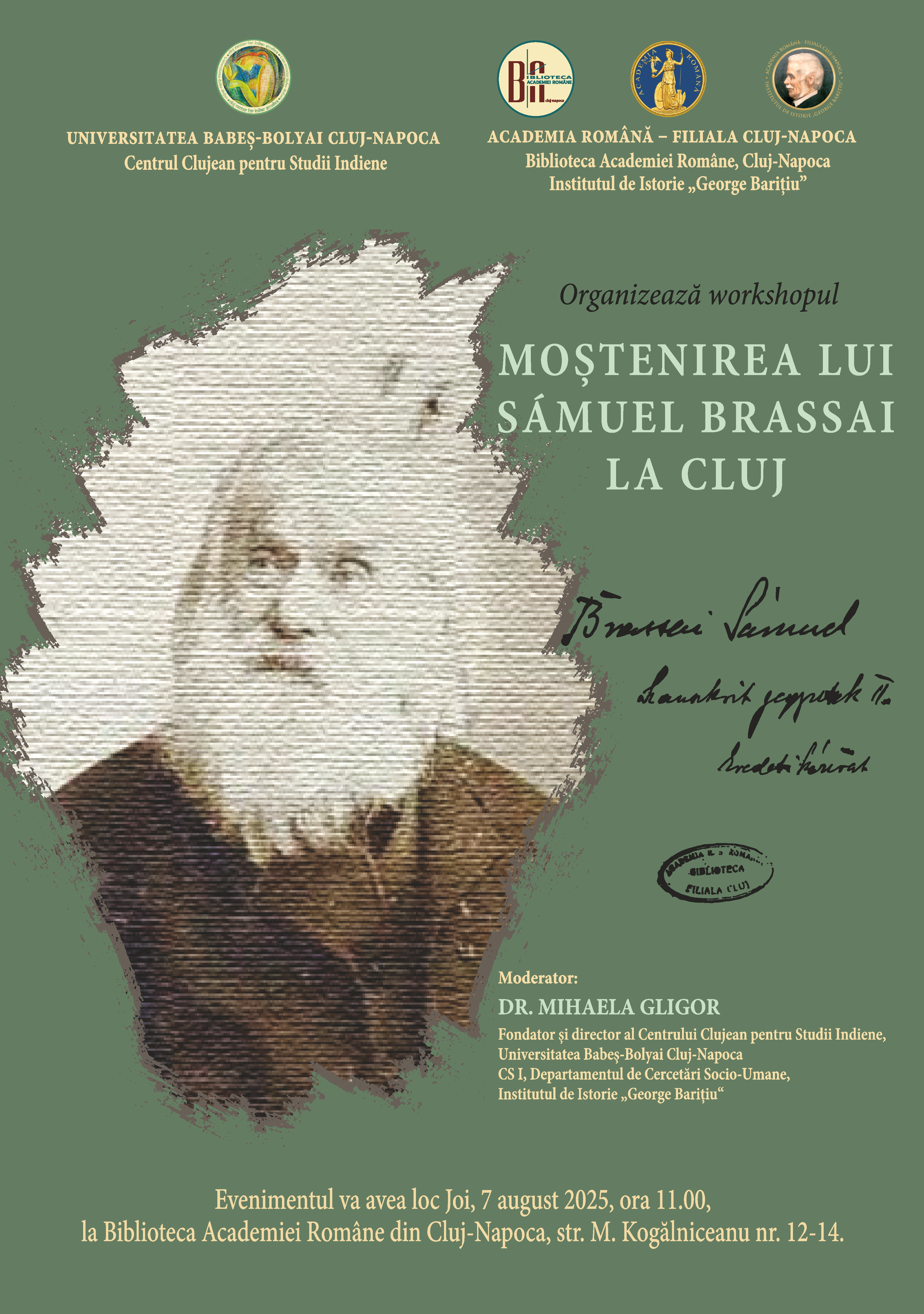 Moștenirea lui Samuel Brassai la Cluj